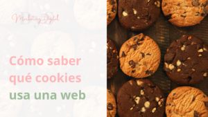 Cómo saber qué cookies usa una web